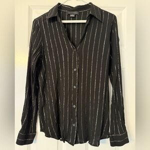 Lightweight top with festive touch.